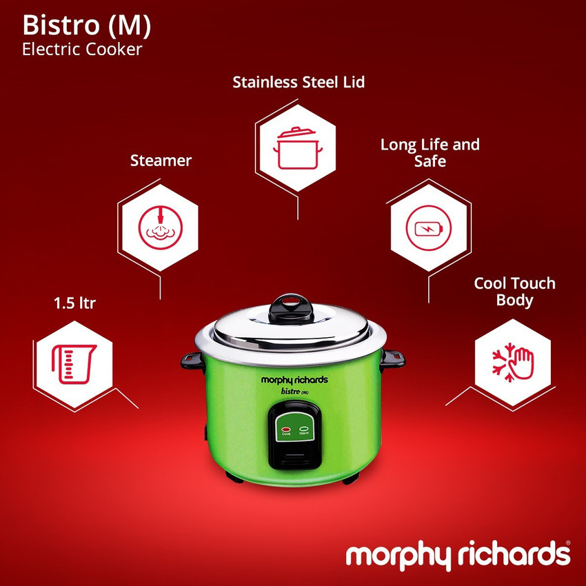 Morphy richards deals rice cooker price