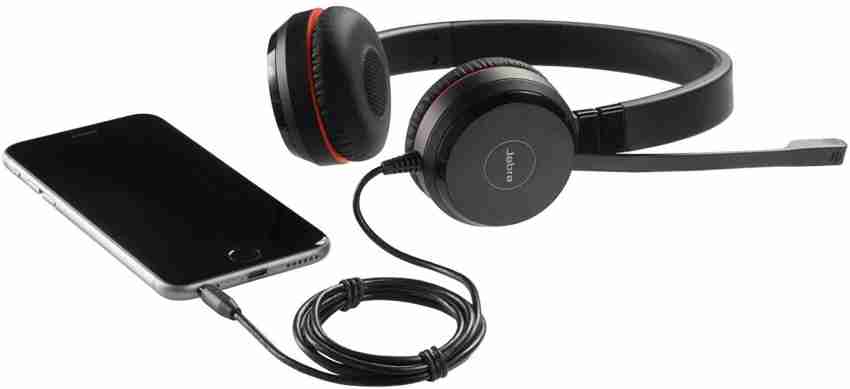 Jabra EVOLVE 30 II Stereo UC Duo Wired Headset Price in India