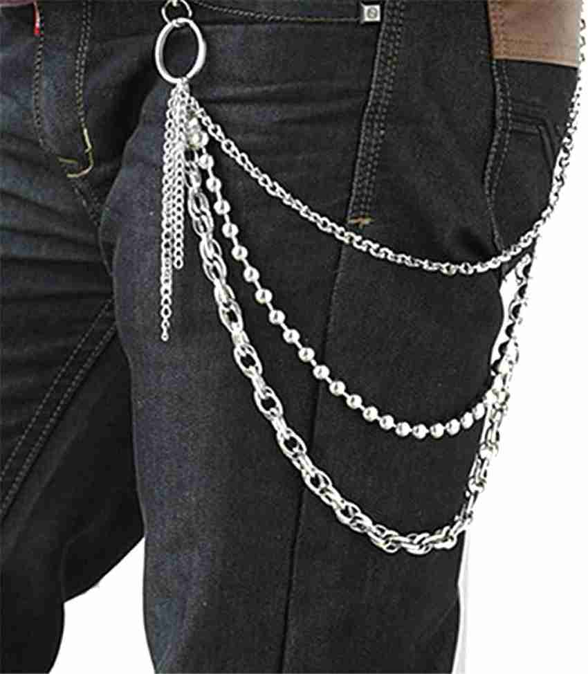 Skyldig korrekt affjedring YELLOW CHIMES Stylish Latest Design Stainless Steel Jeans Chain for Men and  Boys Stainless Steel Chain Price in India - Buy YELLOW CHIMES Stylish  Latest Design Stainless Steel Jeans Chain for Men