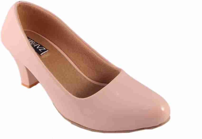 Light pink hot sale short heels