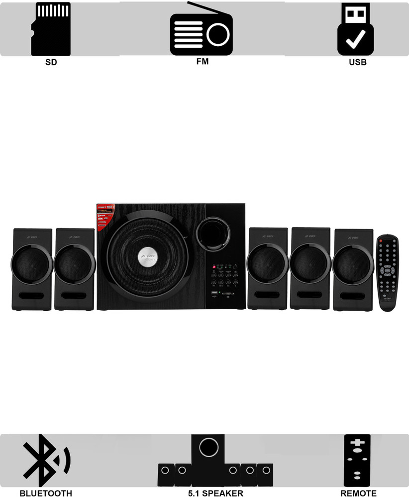 Buy F D F3000X 80 W Bluetooth Home Theatre Online from Flipkart
