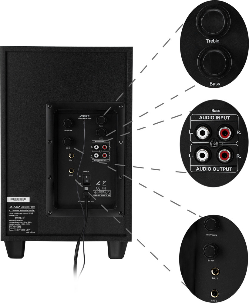 F & d t300x sales