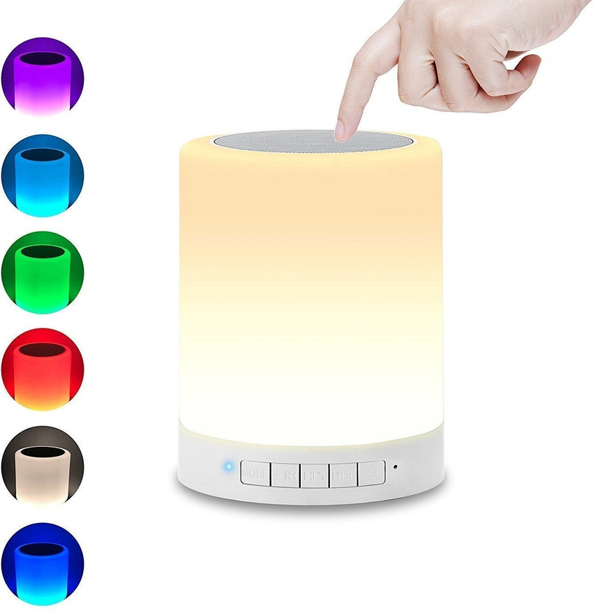 Touch lamp portable deals speaker
