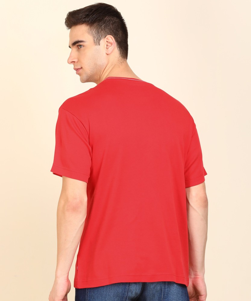 LEVI'S Printed Men Round Neck Red T-Shirt - Buy LEVI'S Printed Men Round Neck  Red T-Shirt Online at Best Prices in India