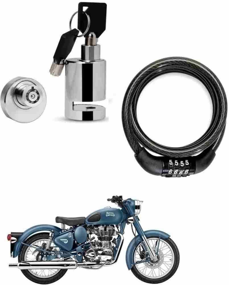 Royal enfield helmet clearance lock