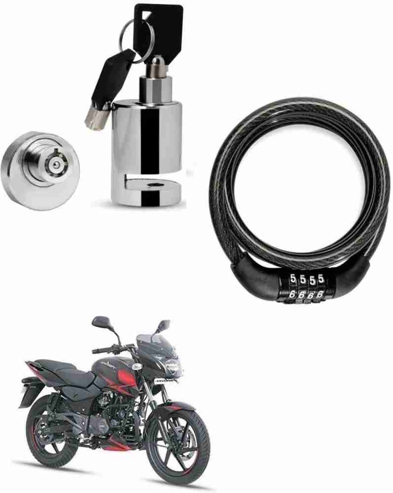 BikerValue Helmet Protection Bike Helmet Lock with Bike Disc Brake