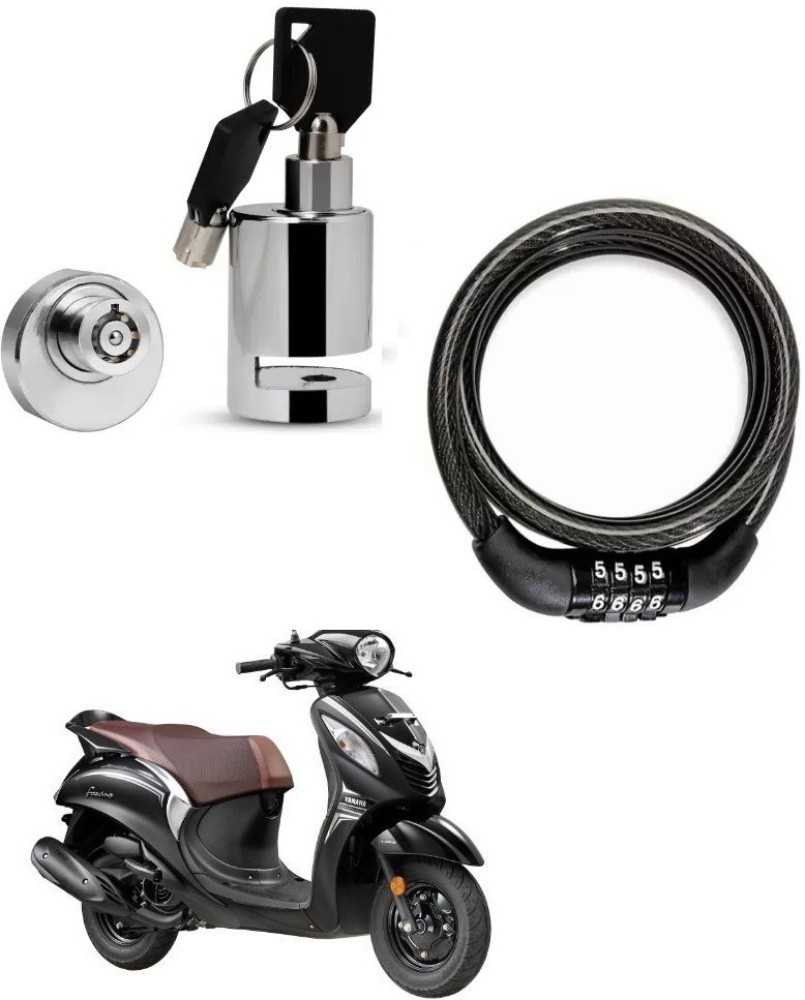 Yamaha fzs helmet best sale lock