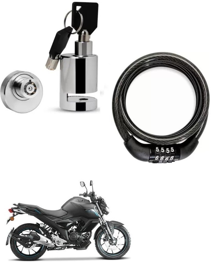 Yamaha fzs on sale helmet lock