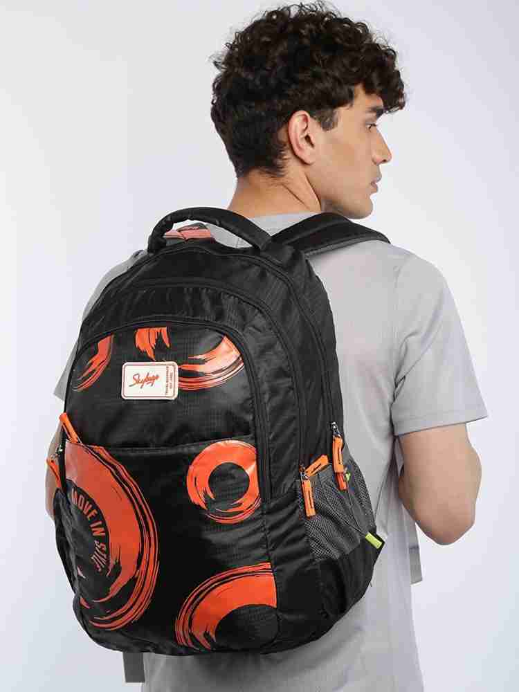 SKYBAGS 01 SCHOOOL BAG BLACK 30 L Laptop Backpack BLACK Price in India Flipkart