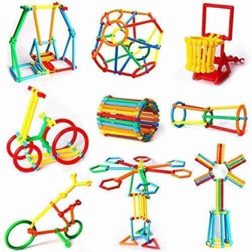 500 Pieces DIY Smart Sticks Building Blocks Creative Intelligence