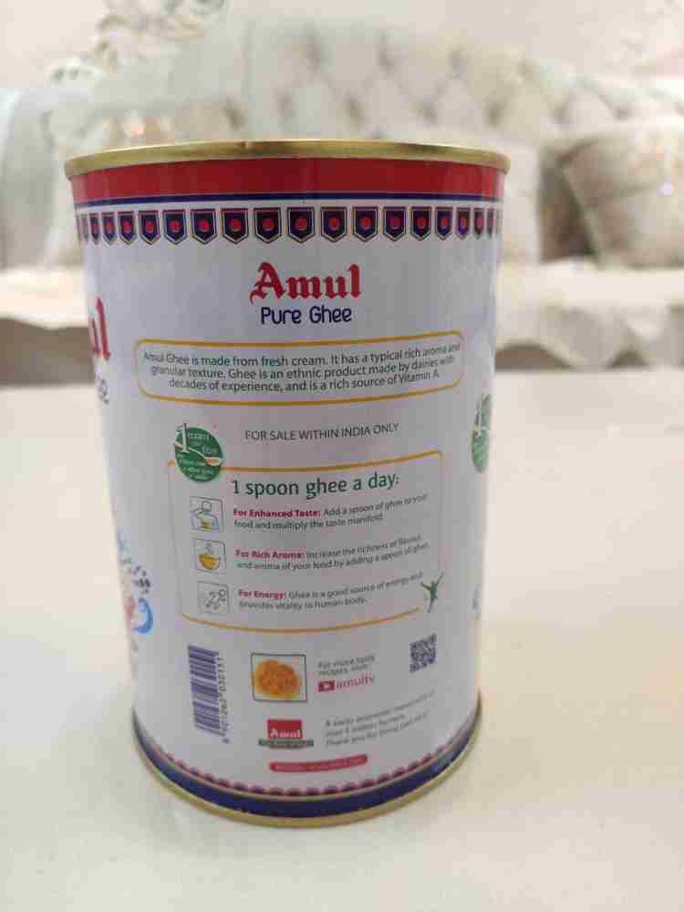 Amul PURE GHEE Ghee 1 L Tin Price in India - Buy Amul PURE GHEE