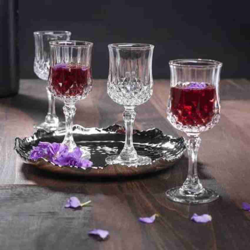 Bohemia Crystal Red Wine Glasses 6pcs 220ml 