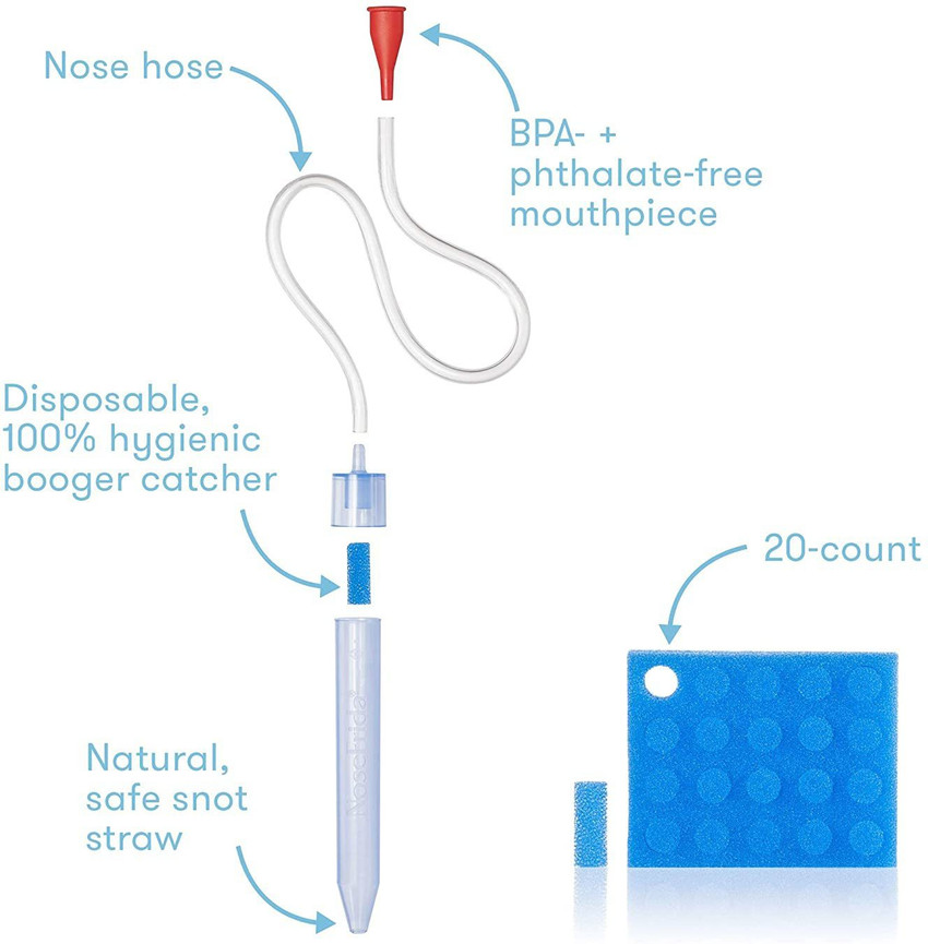 Fridababy nasal aspirator with 20 additional hygiene filters on sale