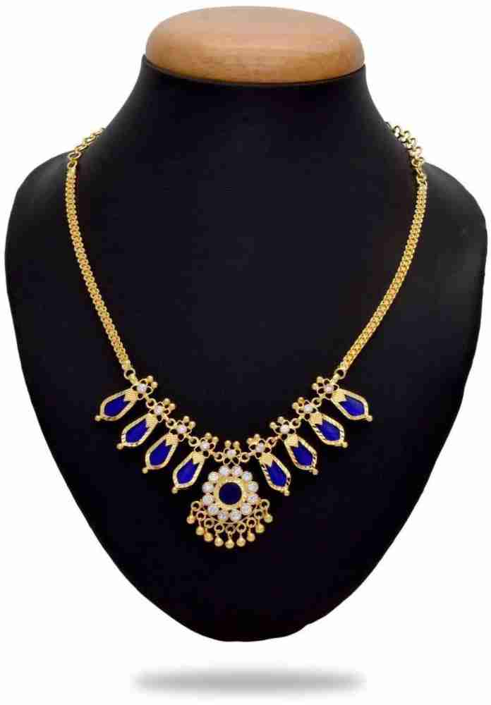 Blue sale nagapadam necklace