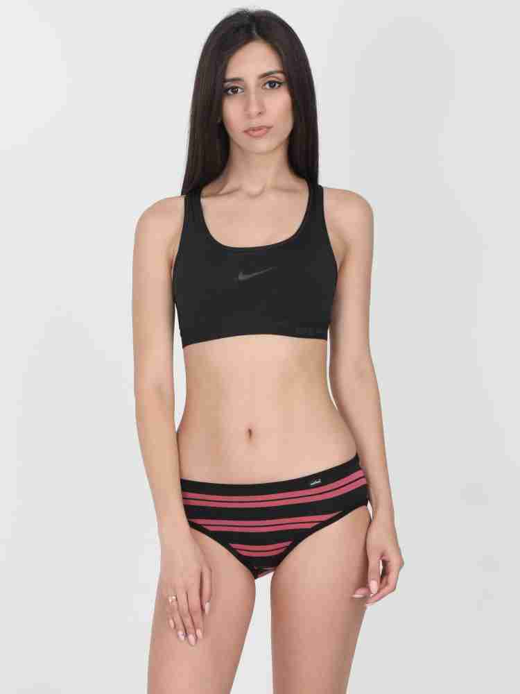 Buy online Multi Colored Cotton Blend Bras And Panty Set from lingerie for  Women by Lux Cozi for ₹400 at 32% off