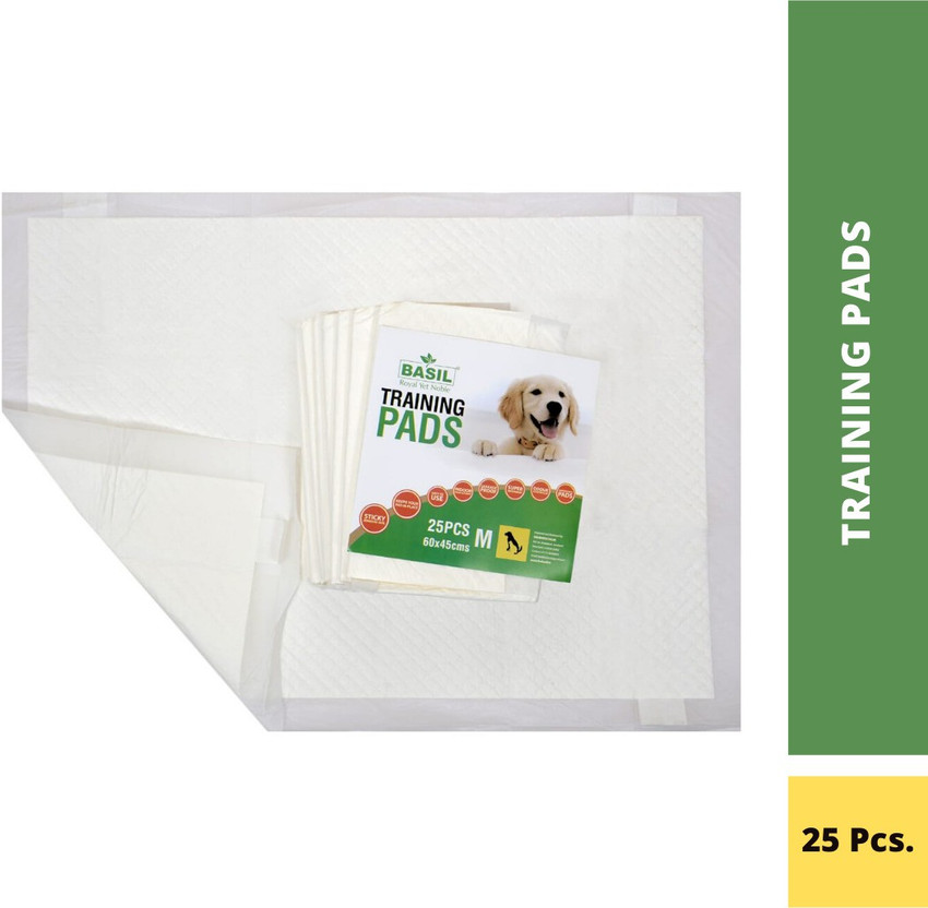 BASIL Pet Absorbent Toilet Training Pads 60 x 45 cm Dog Puppy
