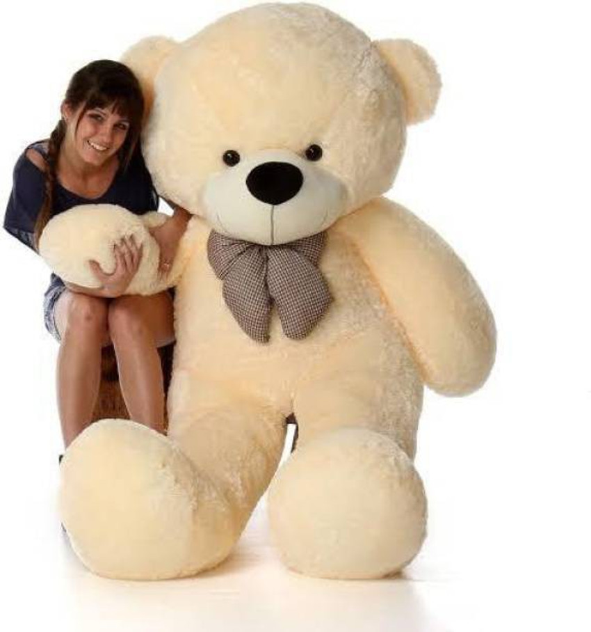 nitu 4ft Feet Large Cream Jumbo Teddy Bear Soft toys 120 cm 4ft Feet Large Cream Jumbo Teddy Bear Soft toys Buy teddy bears toys in India. shop for