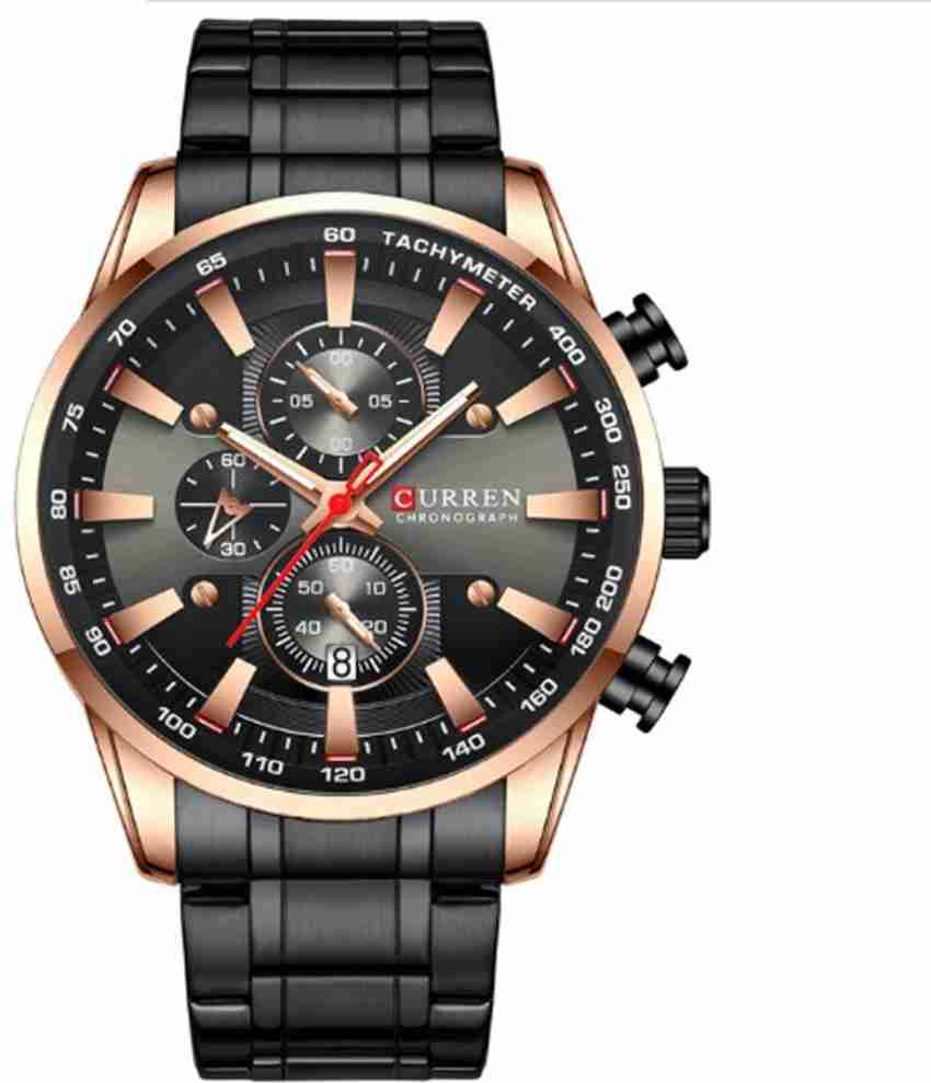 Curren CR 8351 Analog Watch For Men Buy Curren CR 8351 Analog Watch For Men CR 8351 Rose Black Online at Best Prices in India Flipkart