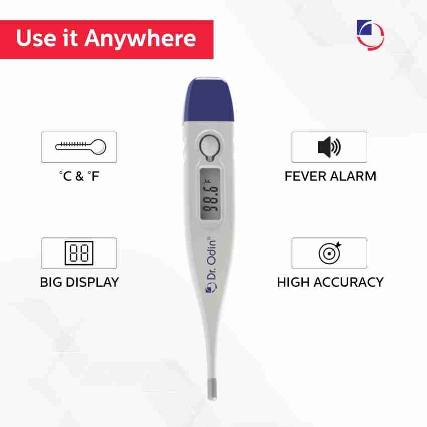 Soft Digital Fever Thermometer for Adults Kids Medical Oral/Rectal