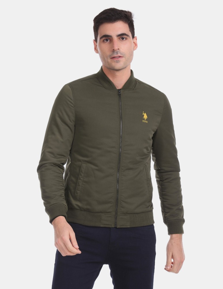 Us polo olive hot sale green jacket