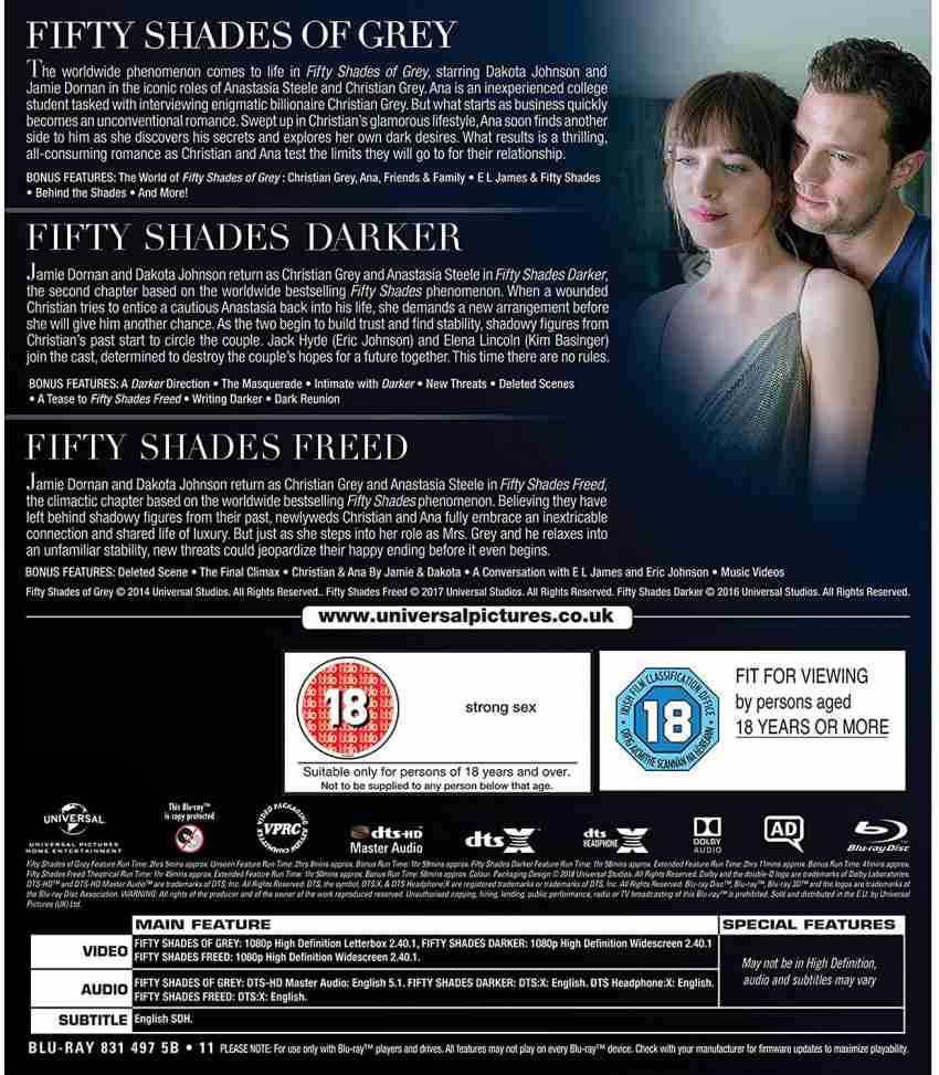 Fifty Shades Trilogy Fifty Shades of Grey Fifty Shades Darker