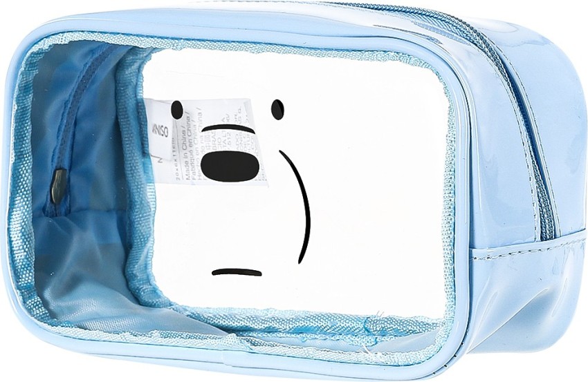 MINISO We Bare Bears-Optical Cosmetic Bag Portable Makeup Pouch