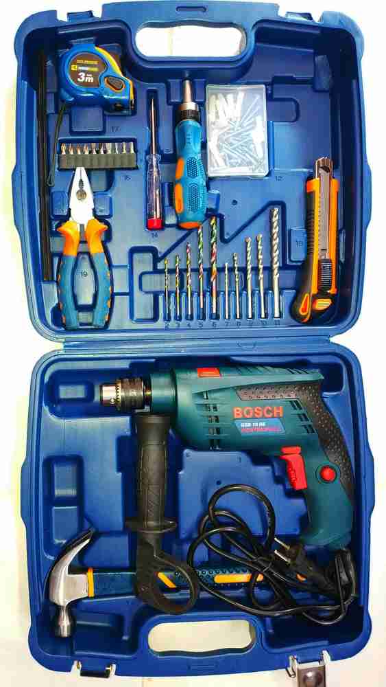 Bosch drill deals machine kit flipkart
