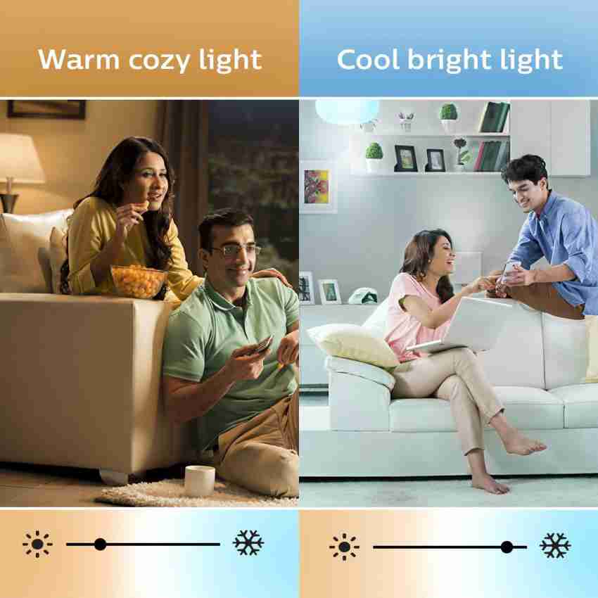 PHILIPS Smart Wi-Fi LED Bulb WiZ Connected E27 10-Watt Smart Bulb Price in  India - Buy PHILIPS Smart Wi-Fi LED Bulb WiZ Connected E27 10-Watt Smart  Bulb online at