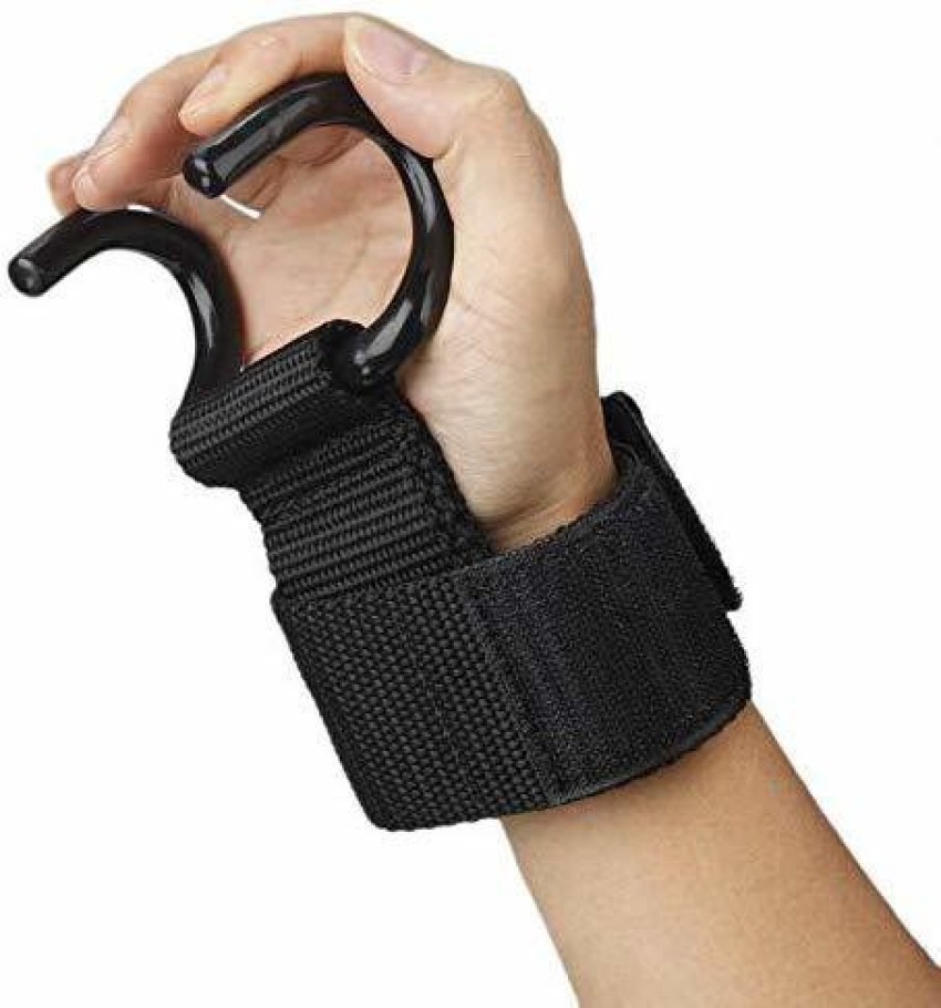 HOW(House Of Wishes) Weight Lifting Hook Wrist Straps (for Both Hands) - Gym  Support Straps Wrist Support - Buy HOW(House Of Wishes) Weight Lifting Hook Wrist  Straps (for Both Hands) - Gym