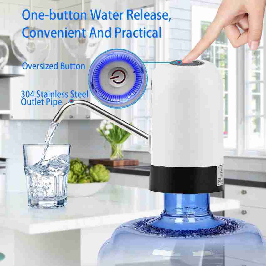 frisky tech Automatic Wireless Water Bottle Dispenser Pump Super