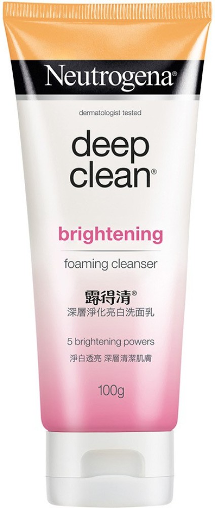 NEUTROGENA Deep Clean Brightening Foaming Cleanser Face