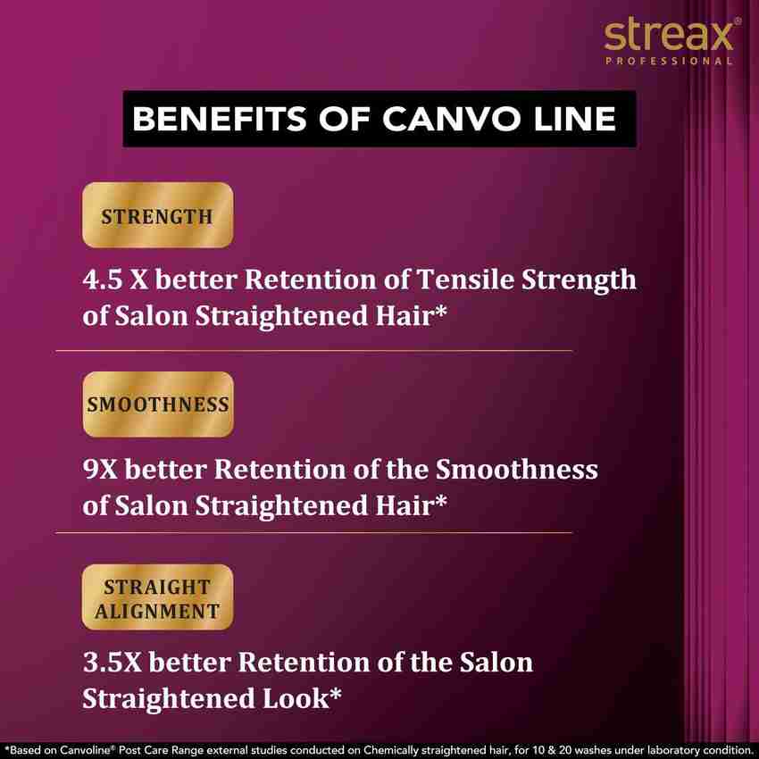 Streax canvo line rate 2025