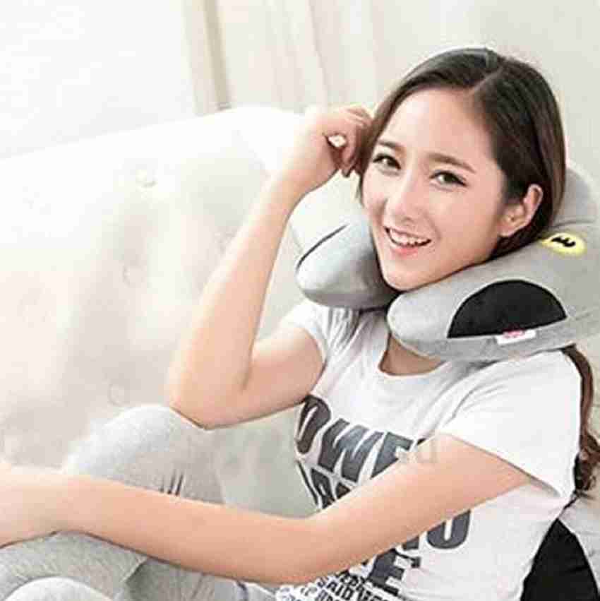 BONZEAL Batman Travel Neck Cushion Pillow Neck Pillow Grey Price in India Flipkart