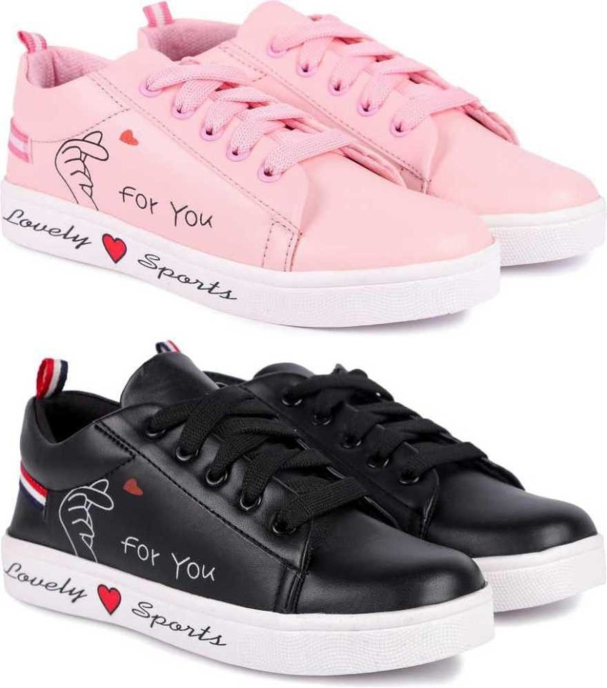 trending Love shoes women and girls casual and sport and shoes