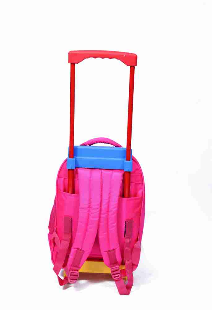 Stalin Polyester Red Trolley Travel Bag, Size: 30inch