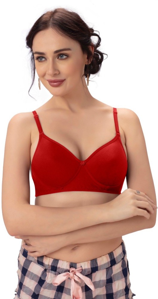 Lady Heart Red ladies padded bra, Size: 34 - 85 cm at Rs 75/piece in Delhi