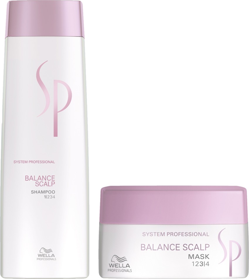 Wella Professionals SP Balance Scalp Shampoo 250ml and Mask 200ml for Sensitive Scalps Price in India - Buy Wella Professionals SP Balance Scalp Shampoo 250ml and Mask 200ml for Sensitive Scalps at Flipkart.com