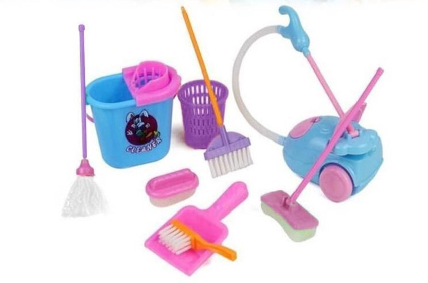 Barbie doll outlet cleaning set