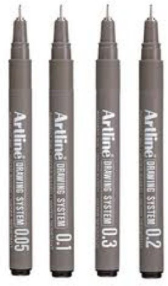 Artline DRAWING PEN LOOSE 0.5-0.8 MM FOR ARTISTS Fineliner Pen - Buy  Artline DRAWING PEN LOOSE 0.5-0.8 MM FOR ARTISTS Fineliner Pen - Fineliner  Pen Online at Best Prices in India Only at