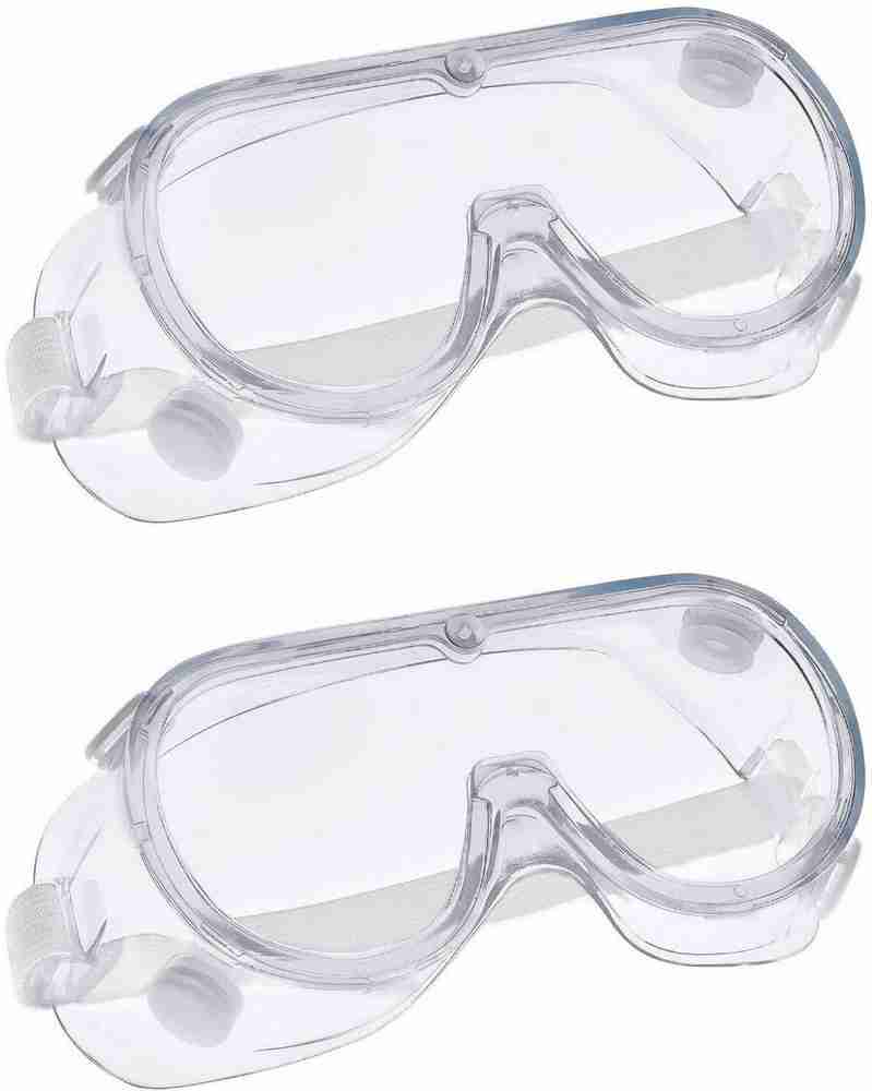 White safety goggles hot sale