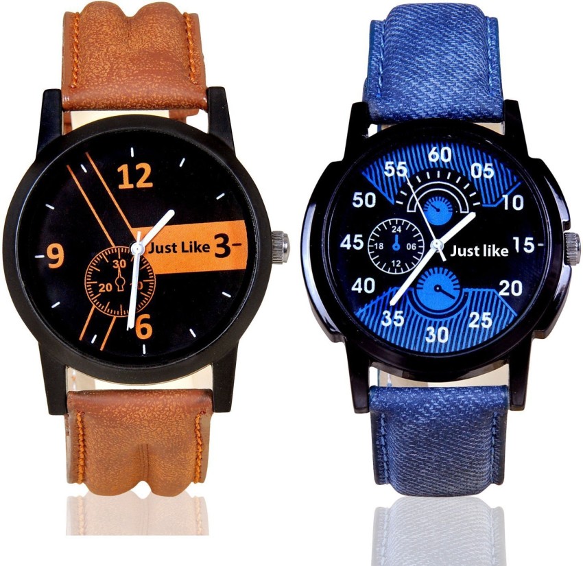 just like Combo pack 2 Analog Watch For Boys Buy just like