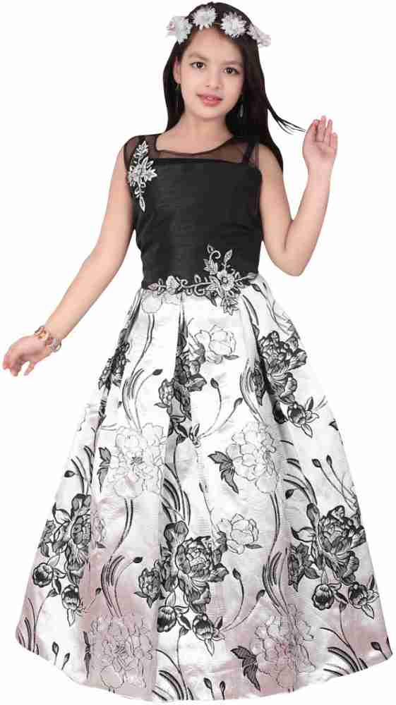 4JSTAR Girls Maxi/Full Length Festive/Wedding Dress