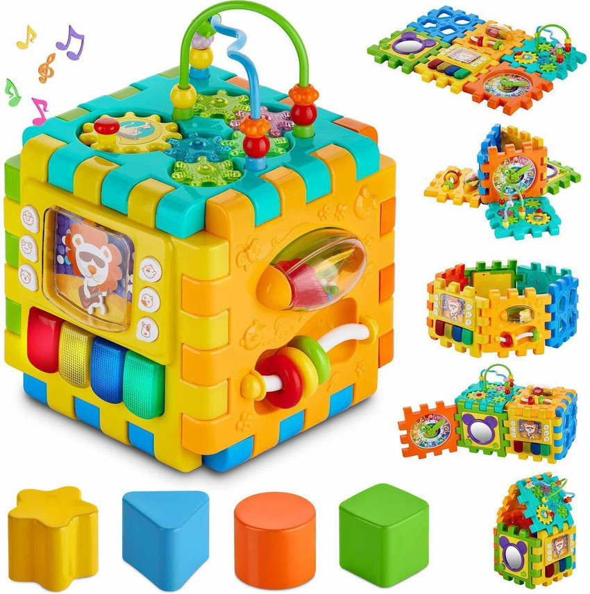 6 sided activity cube hotsell