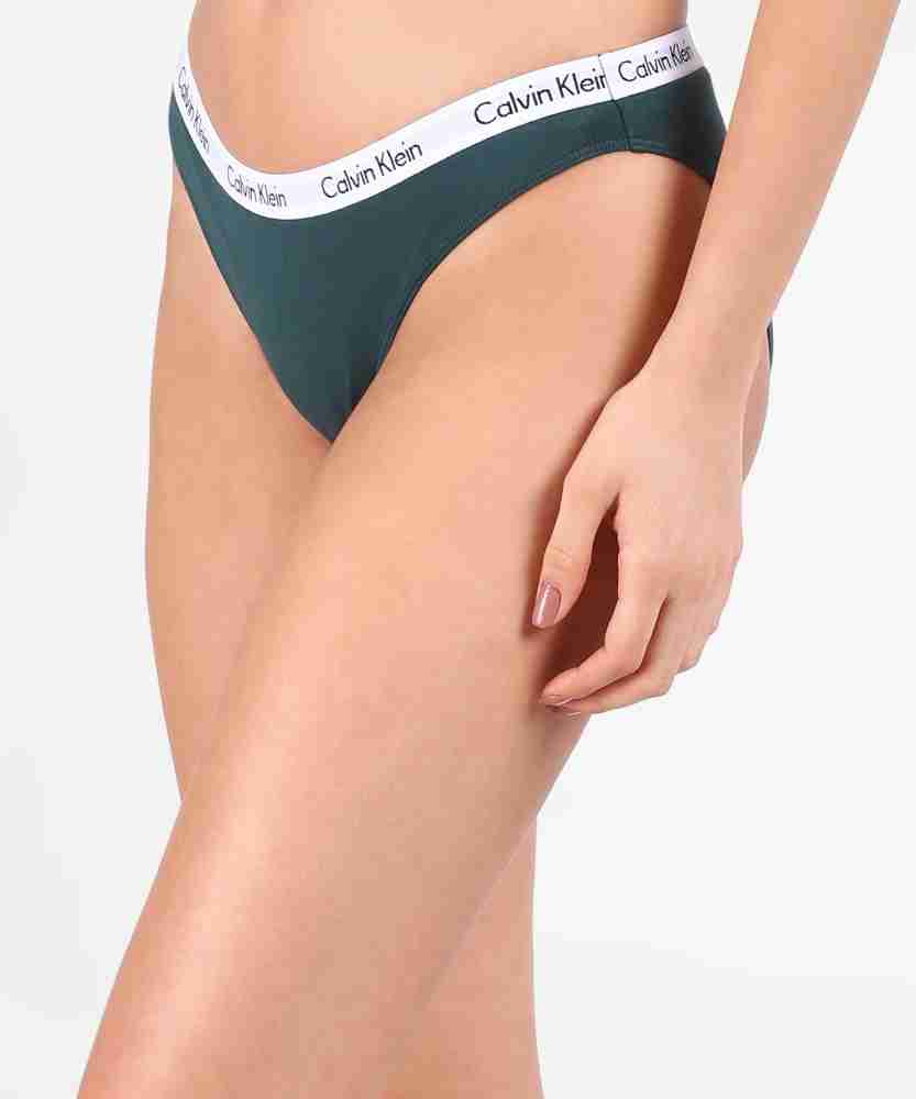 Calvin Klein Underwear Women Bikini Dark Green Panty - Buy Calvin Klein Underwear  Women Bikini Dark Green Panty Online at Best Prices in India
