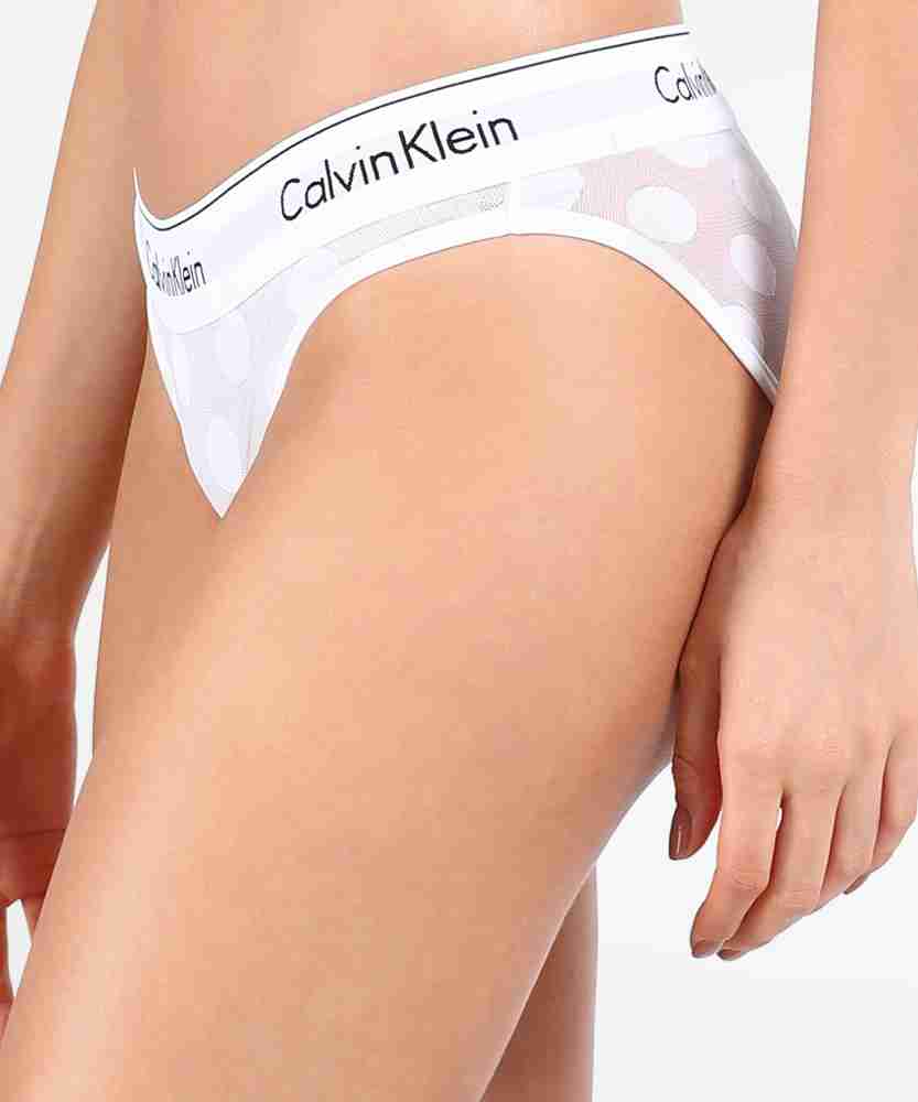Calvin Klein Underwear Women Bikini Purple, White Panty - Buy