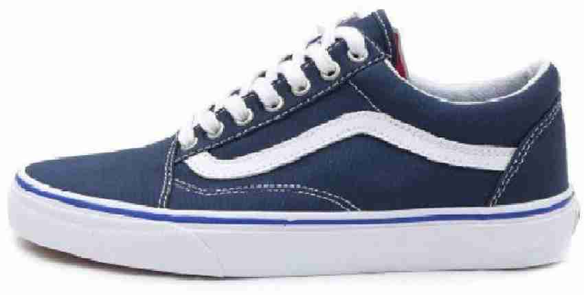 Navy blue deals vans shoes