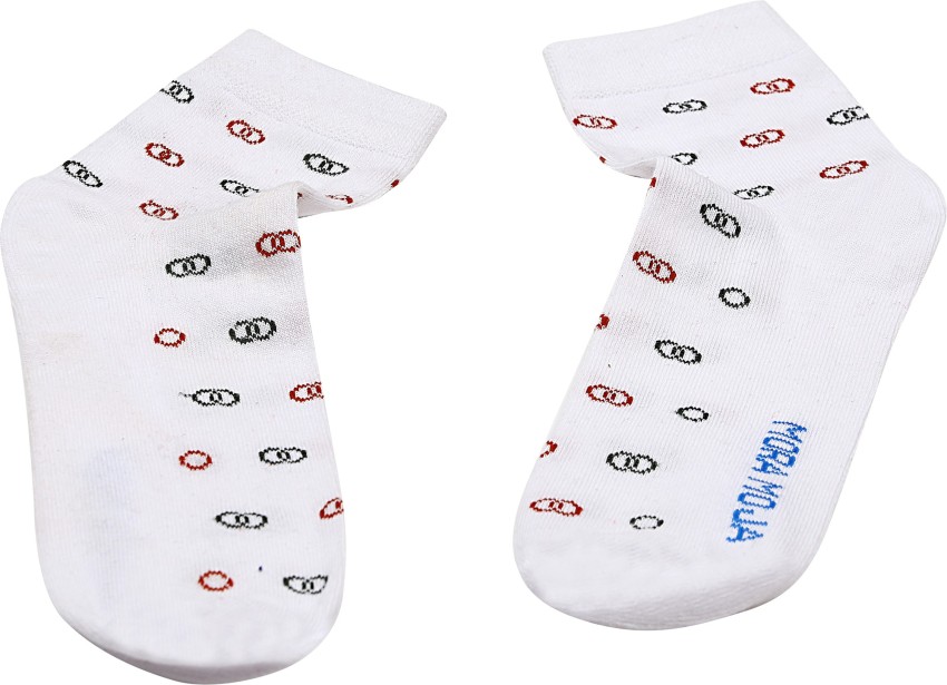 Mora Moja Women's Cotton Pattern Printed Ankle Length Socks for