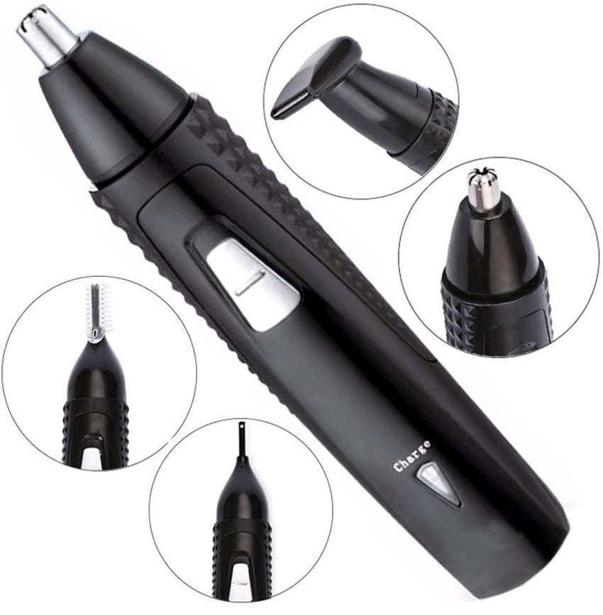 Painless Nose  Ear Hair Trimmer With Protective Cap For Facial Hair   Painless  Portable 