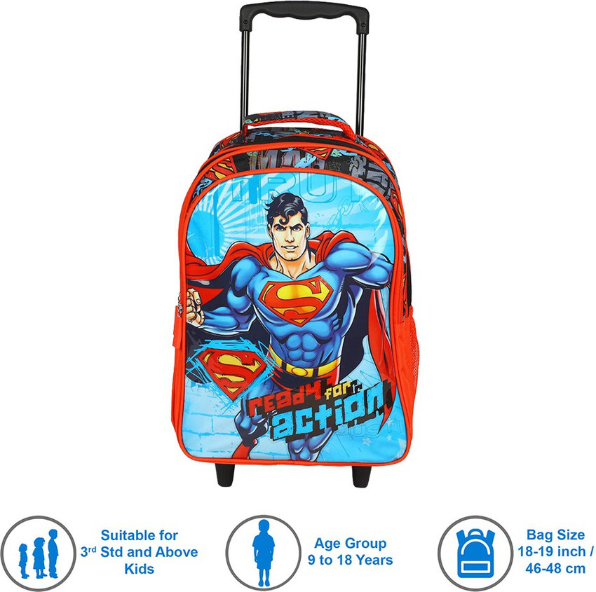 Superman trolley on sale bag