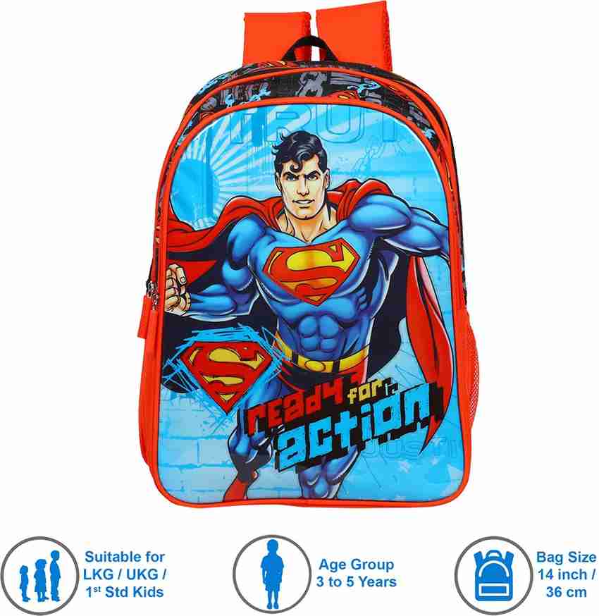 Superman school bag hotsell